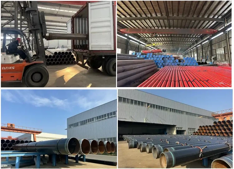 API Large Diameter SSAW Pipe Packaging and Shipping API Large Diameter SSAW Pipe Packaging and Shipping